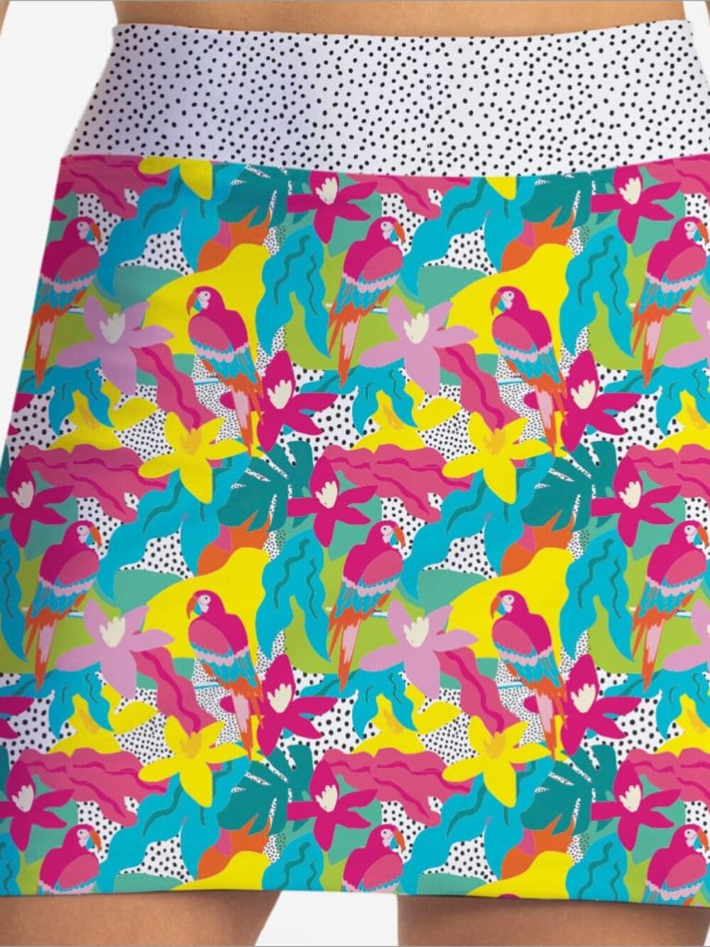 Parrot Cay Skort
